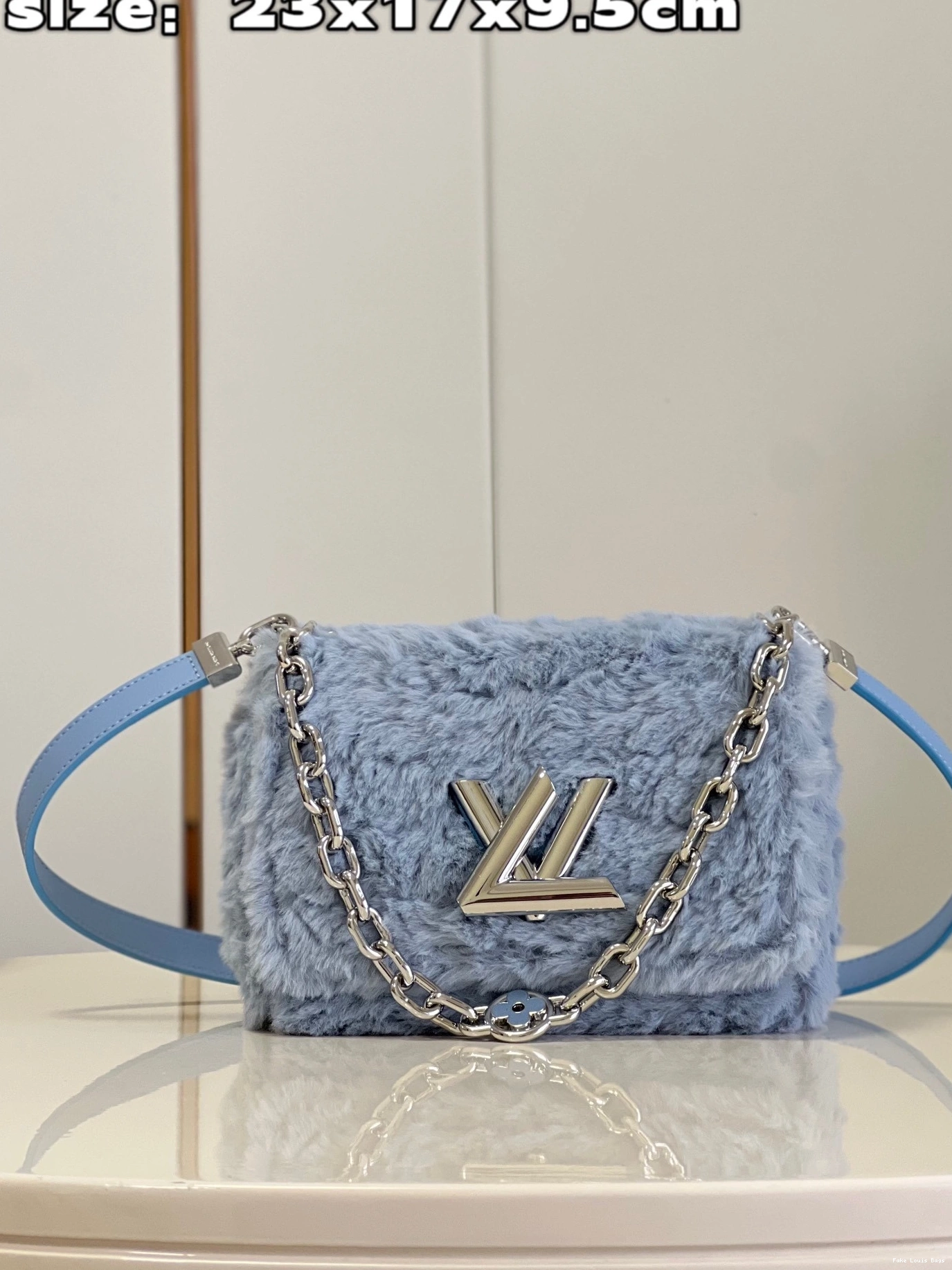 Fake Louis Bags VUITTON TWIST LOUIS MM 0804